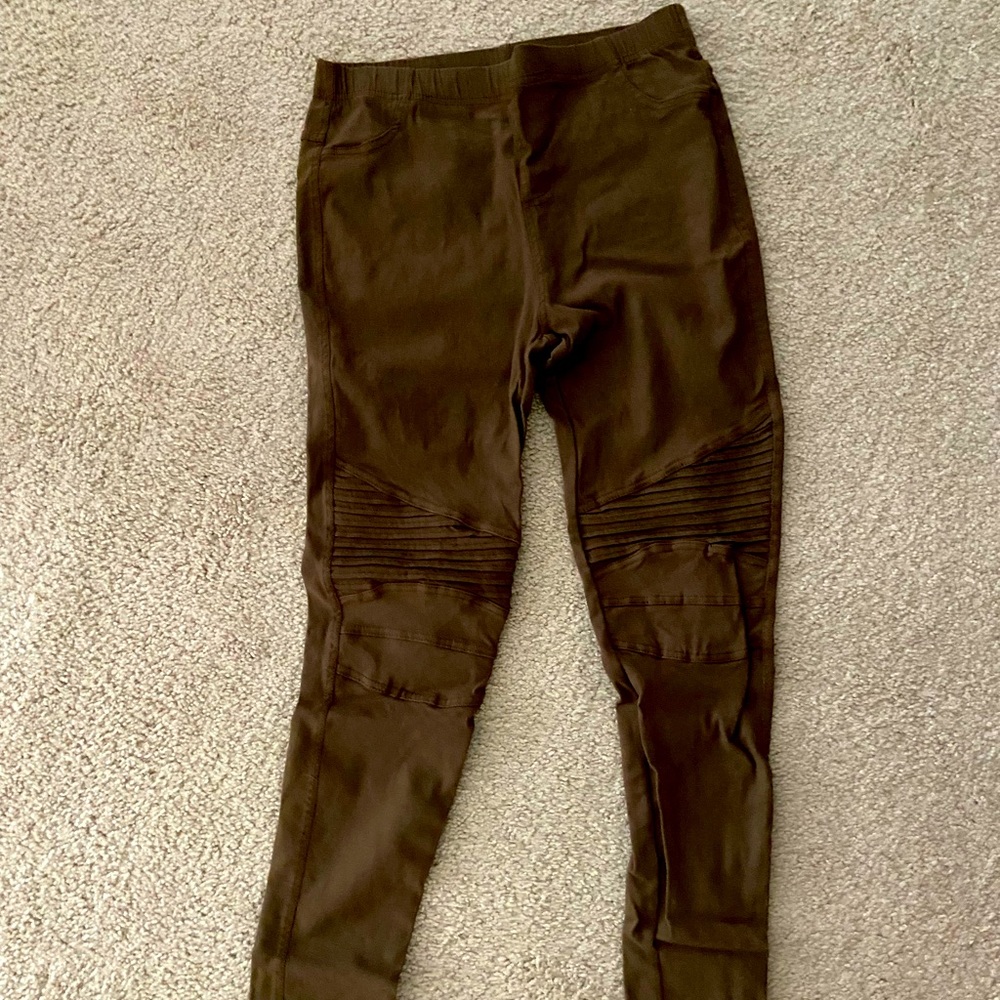 Cocoa moto Jeggings size Medium